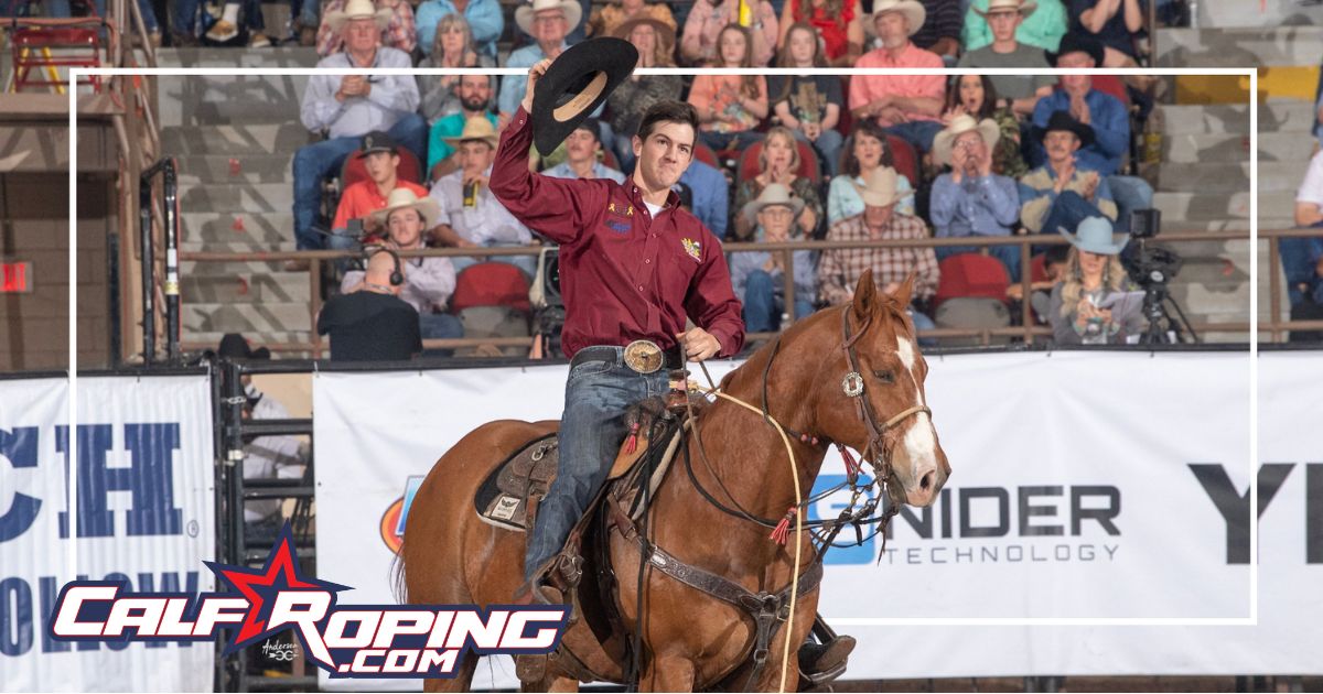 Justin Smith Kick Starts 2023 Season with San Angelo Win - CalfRoping.com