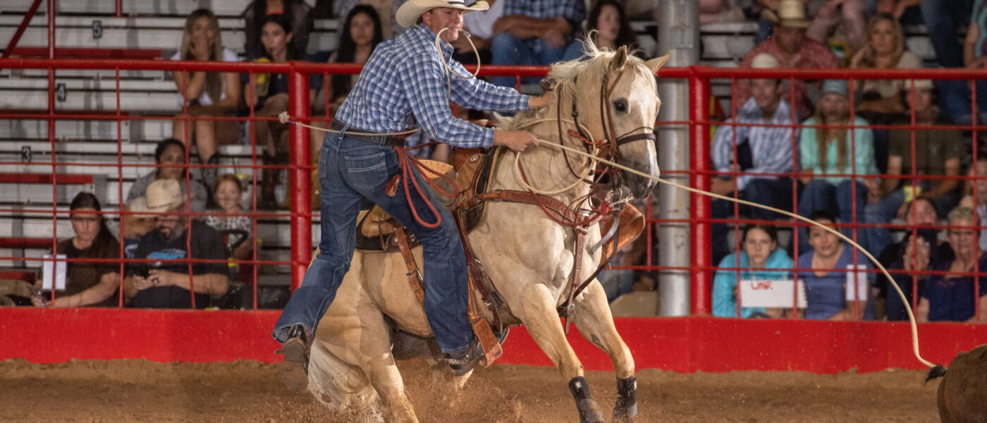 Dylan Hancock is the 2023 tie-down roping Resistol Rookie of the Year.