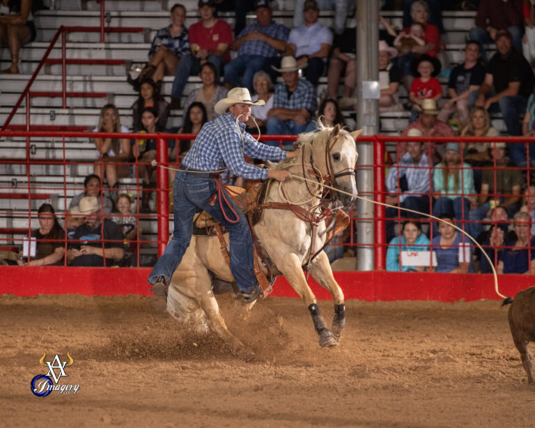 Dylan Hancock is the 2023 tie-down roping Resistol Rookie of the Year.