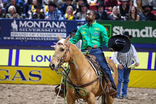 Cory Solomon at the 2023 NFR