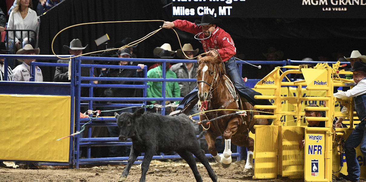 Haven Meged moved from No. 3 to No. 2 in the world standings with eight go-rounds to go.