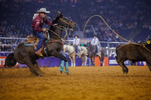Macon Murphy topped one of two Wilcard Rounds to secure his position in the RodeoHouston Short Go.