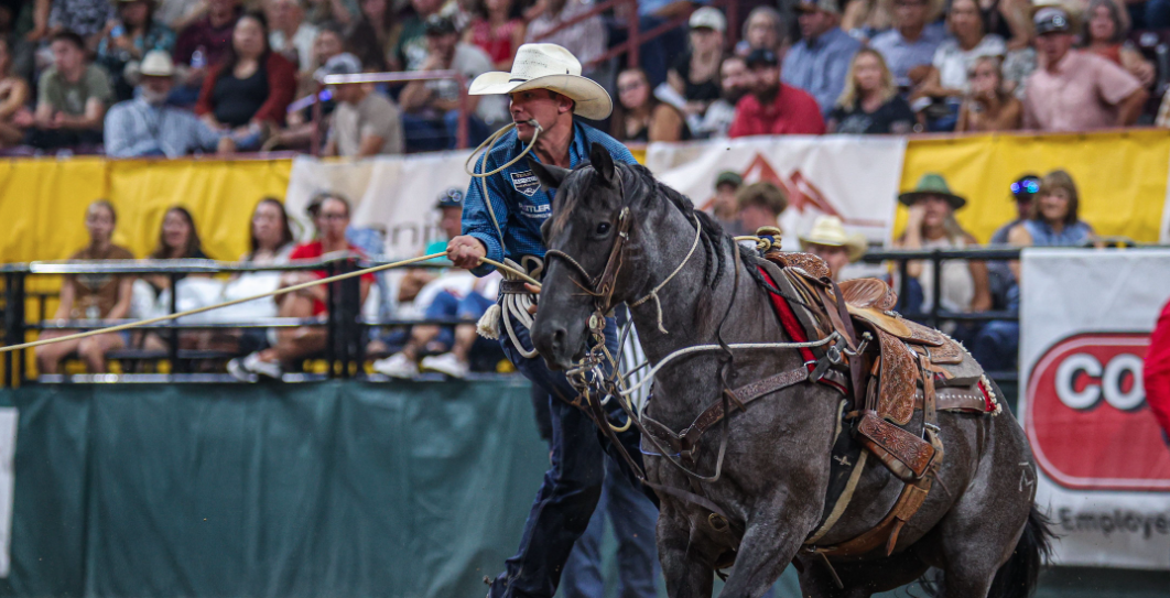 Cole Clemons is one of two Resistol Rookies gracing the Top 15 in the tie-down roping.