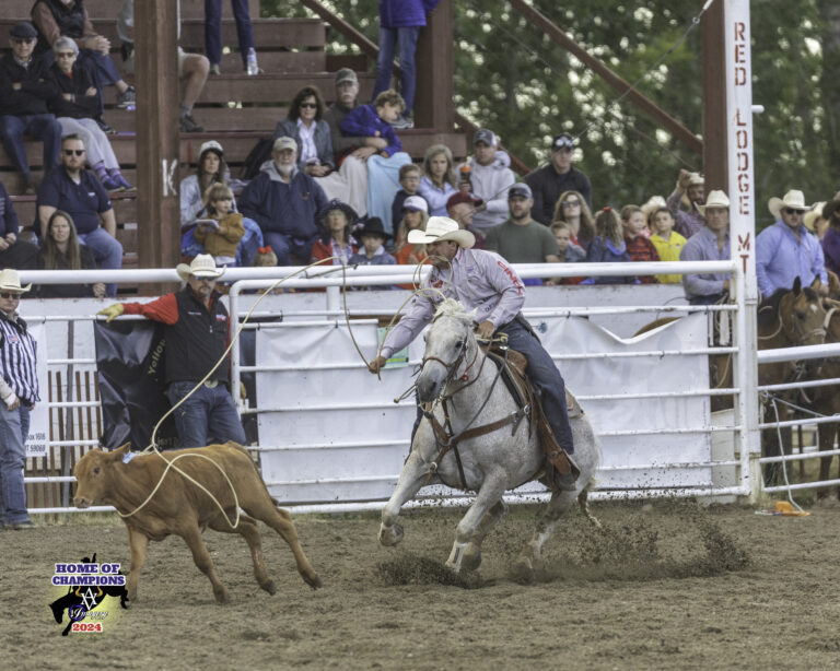 Zack Jongbloed tie-down roping