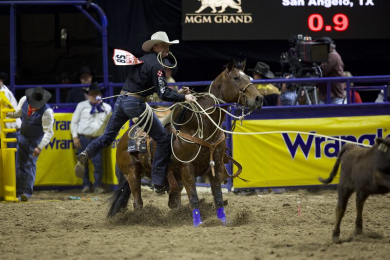 Dylan Hancock tops Round 6 of the 2024 NFR with the fastest run of the week, a 6.7