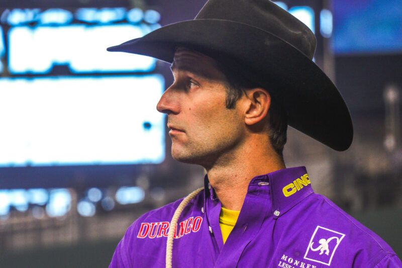 Shane Hanchey at 2025 The American Rodeo