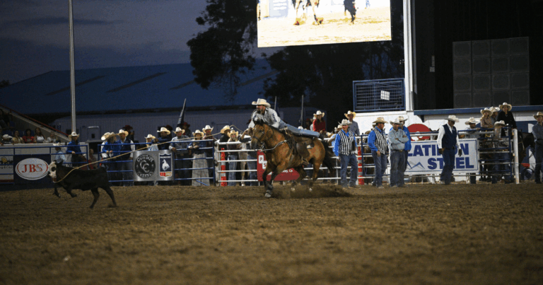 Michael Otero in the Greeley Stampede short round.