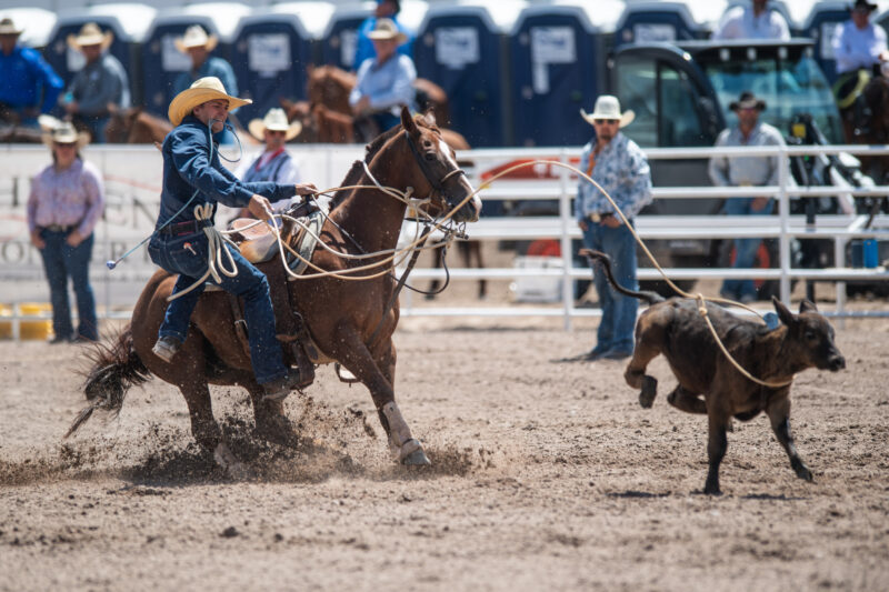 Kyan Wilhite at Cheyenne Frontier Days in 2025.