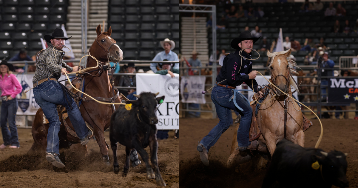 Joel Harris and Luke Potter at the 2025 Columbia River Circuit Finals.