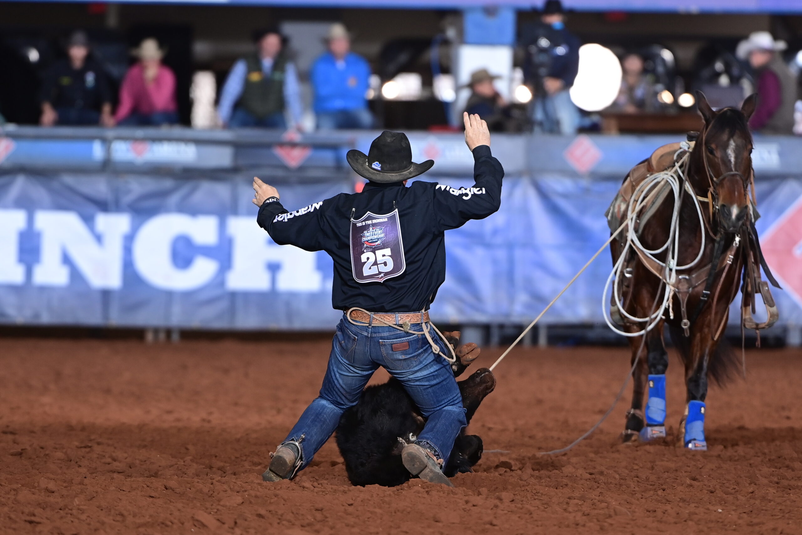 Ketch Kelton at the 2025 Cinch Timed Event Championship.
