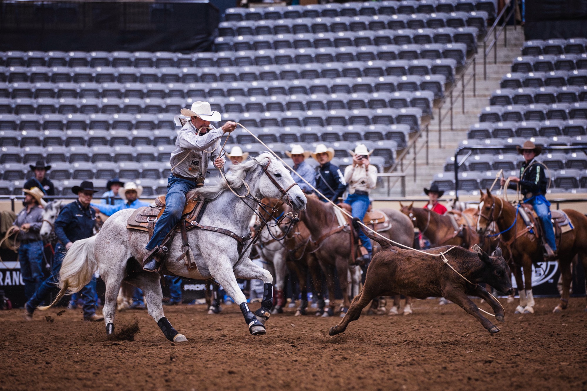 Zack Jongbloed at The American Rodeo Eastern Semifinals