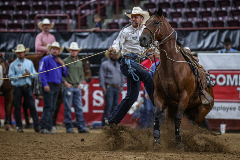 Joel Harris in Round 2 at Nampa.