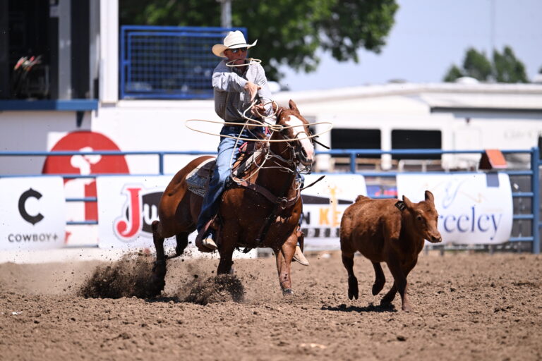 Colton Suther at the 2026 Greeley Stampede.