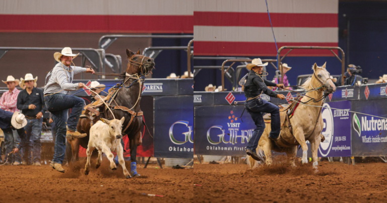 Colton Charleston and Dawson Mathis at the 2026 WCJR.
