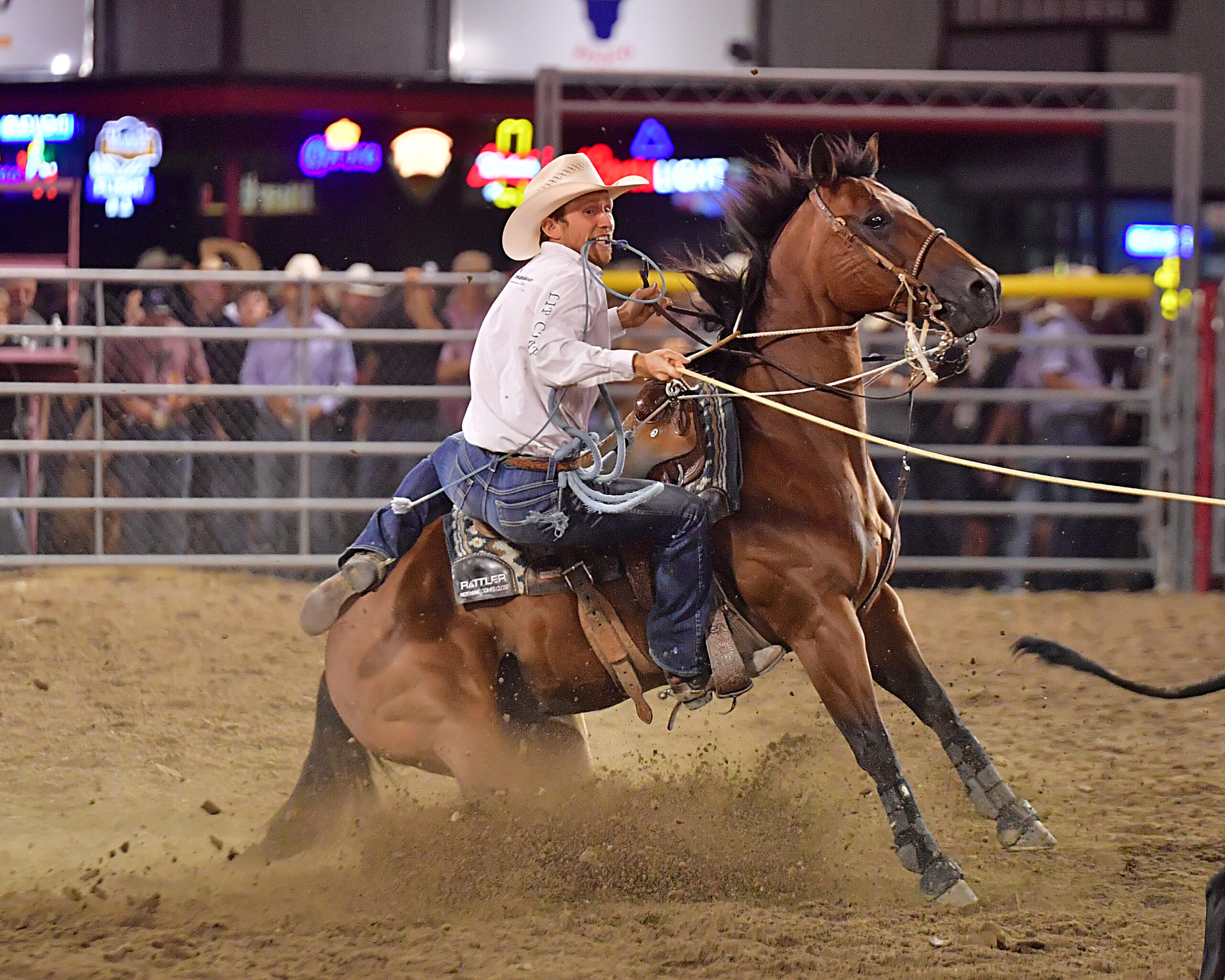 Joel Harris winning Dodge City.